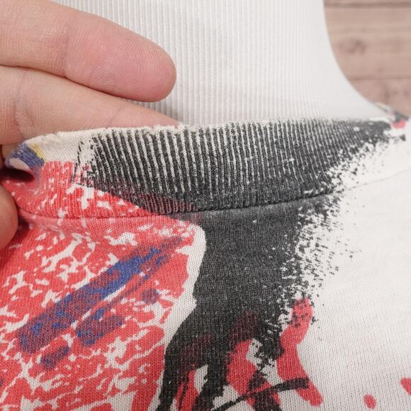 Vintage St. Louis Cardinals Shirt Single Stitch AOP Baseball All Over Print 90s - Picture 6 of 14